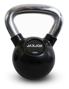 JAXJOX® Rubber Coated Kettle Bell  12kg