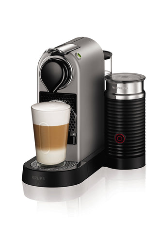 Nespresso XN760B40 Nespresso Citiz and Milk Coffee Machine, 1710 W, Silver by Krups