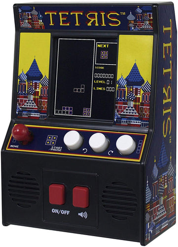 Basic Fun! 09594 Tetris Mini Arcade Game (4C Screen), Multicolour