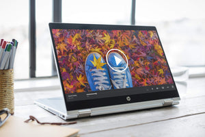 HP Pavilion x360 14-cd1009na 14-Inch Full HD Touch Screen Convertible Laptop, Intel Core i5-8265U, 8 GB RAM, 256 GB SSD, Windows 10 Home - Silver