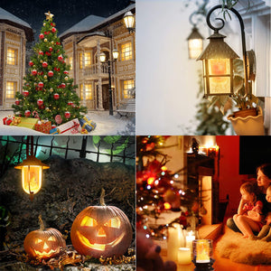 Flame Bulb,SS SHOVAN LED Flame Effect Light Bulbs with 3 Lighting Modes Retro Indoor Outdoor Decorative Lights for Gardens Wedding Party Halloween Christmas(1PCS)