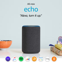 All-new Amazon Echo (3rd generation) | Smart speaker with Alexa, Charcoal Fabric