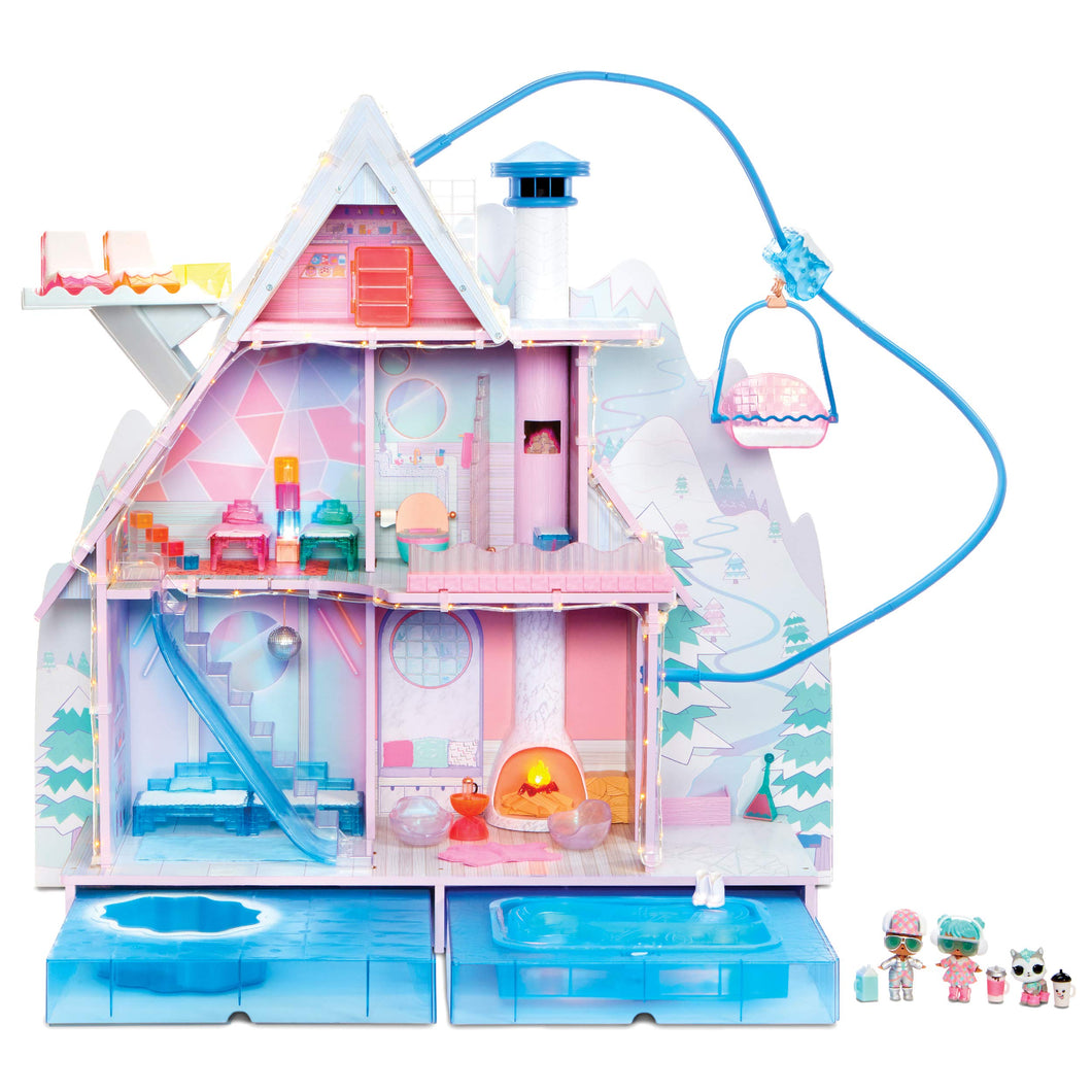 L.O.L Surprise!  Winter Disco Chalet Doll House with 95+ Surprises