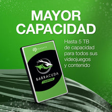Seagate BarraCuda 1 TB 2.5 Inch Internal Hard Drive (7 mm Form Factor, 128 MB Cache SATA 6 GB/s Up to 140 MB/s)