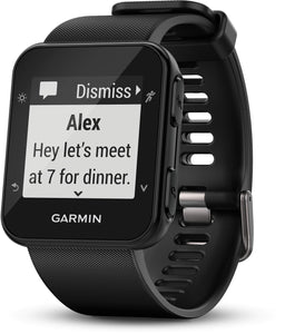 Garmin Forerunner 35 GPS Running Watch with Wrist-Based Heart Rate and Workouts - Black