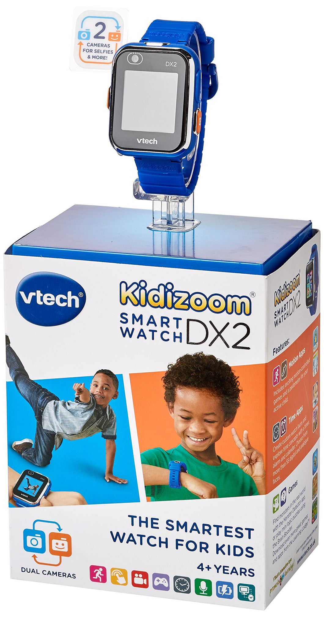 Vtech 193803 Kidizoom Smart Watch DX2 Toy, Blue