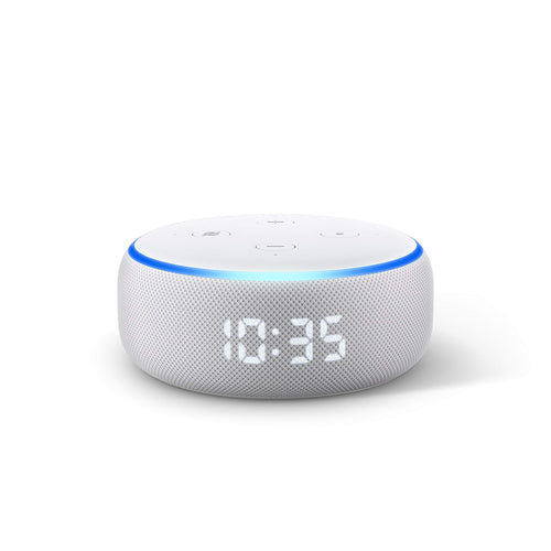 All-new Echo Dot (3rd generation) | Smart speaker with clock and Alexa, Sandstone fabric