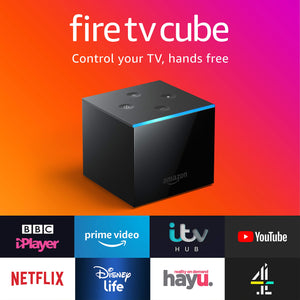 All-new Fire TV Cube | Hands free with Alexa, 4K Ultra HD streaming media player