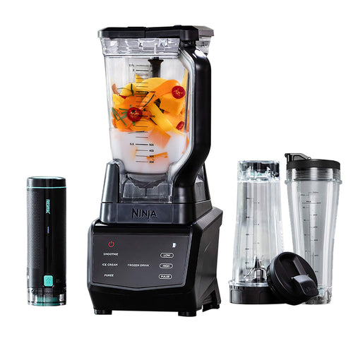 Ninja CT660UKV Smart Screen Blender with FreshVac Technology, 1100 W, 2.1 liters, Black