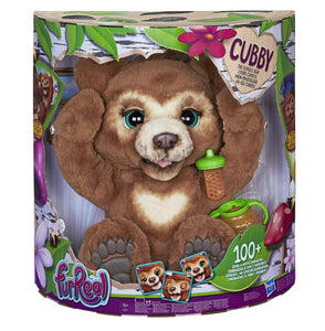 Fur Real Friends Cubby The Curious Bear Interactive Plush Toy, Ages 4 and Up