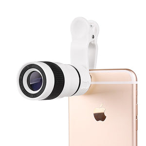 Copy of Powstro 8X Zoom Phone Telescope Phone Lens with Clip for iPhone Samsung HTC Other Mobile Phones